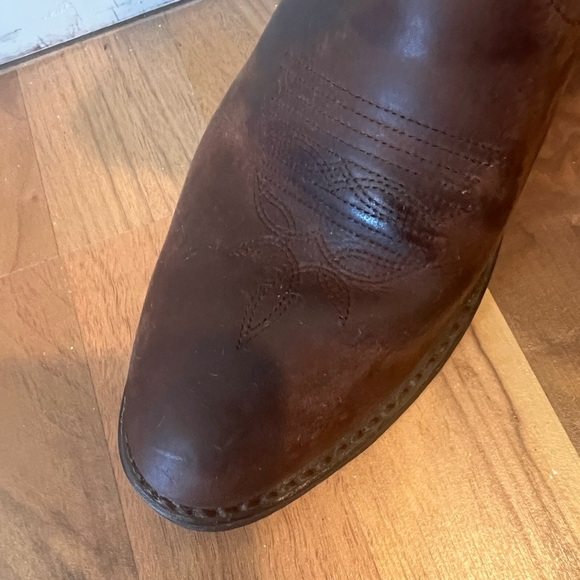 Women’s Laredo Lea Vamp Fox Brown Cowboy Boots, size 7, GUC, cowgirl, western - Picture 5 of 10